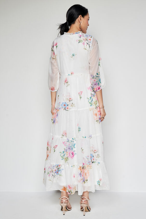 Flora Fit And Flare Gown, Multi Color, image 5